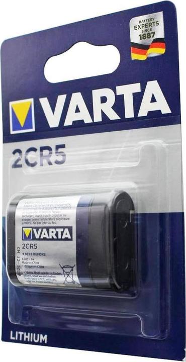 Actual product image Varta Photo Lithium (1 pcs., 2CR5, 1400 mAh)