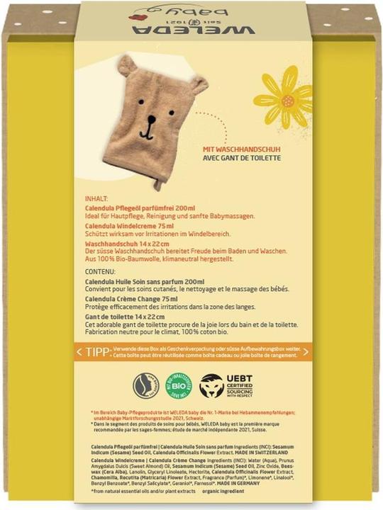 Actual product image Weleda Baby Care Gift Set 2023