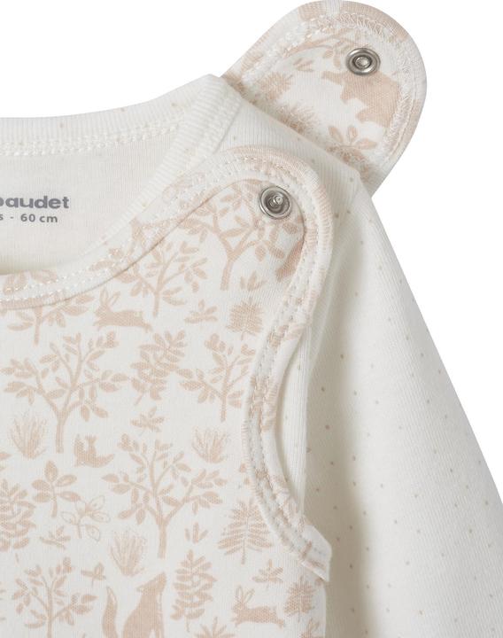 Immagine prodotto Vertbaudet Baby-Set: Strampler, Body & Schmusetuch, Bio-Baumwolle Oeko-Tex (74)