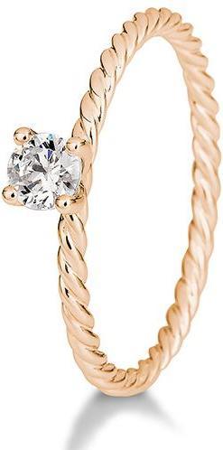 Produktbild Breuning Verlobungsring Kordel (48, 585/14 K Gold)