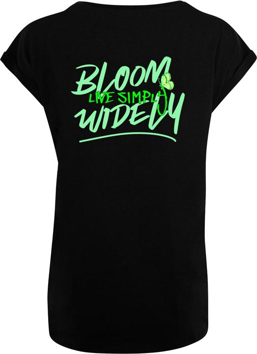 Produktbild Merchcode Ladies Never Too Late Extended Shoulder Tee - 111665 (S)
