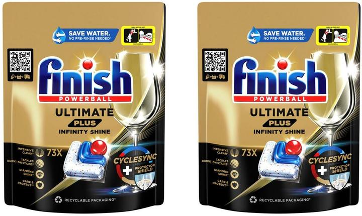 Produktbild Finish Ultimate Plus Infinity Shine (Tabs, 146 x)