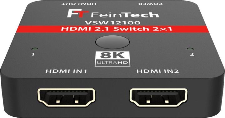 Produktbild FeinTech VSW12100 HDMI 2.1 Switch 2 In 1 Out | Auto-Switching