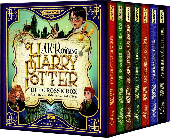 Harry Potter. Die grosse Box zum Jubiläum. Alle 7 Bände (J.K. Rowling, German)