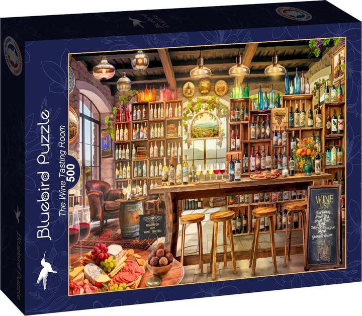 Produktbild Bluebird Puzzle 500 pieces The Wine Tasting Room (500 Teile)