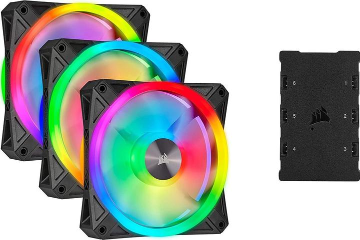Productafbeelding Corsair iCUE QL120 RGB (120 mm, 1 x)