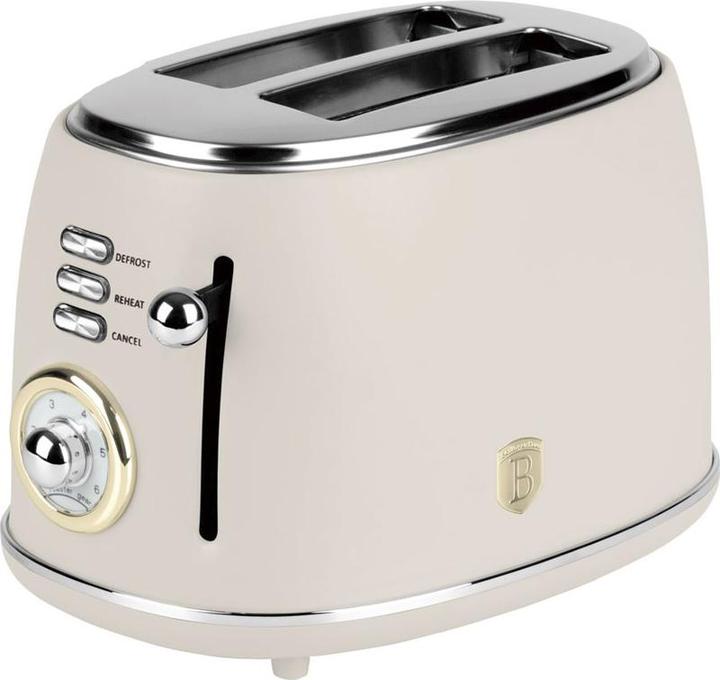 Actual product image BerlingerHaus Haus Toaster matt cream Sahara Collection