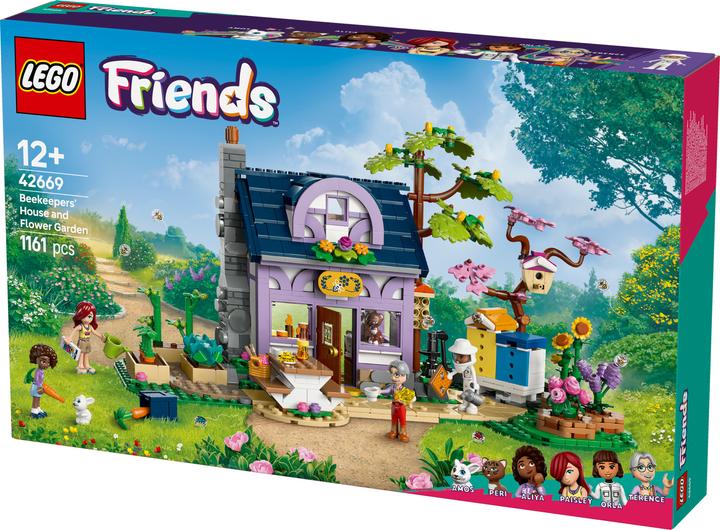 Produktbild LEGO Haus und Blumengarten der Imker (42669, LEGO Friends)