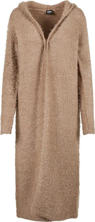 Urban Classics Ladies Hooded Feather Cardigan