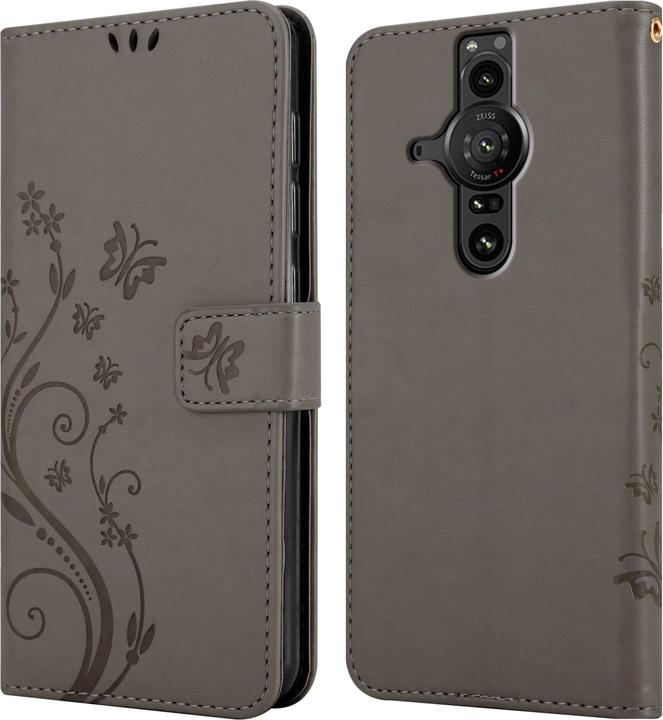 Image du produit Cadorabo Pochette Flower Book (Sony Xperia Pro-I)