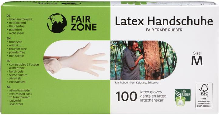 Immagine prodotto Fair Zone Guanti in lattice usa e getta (M)