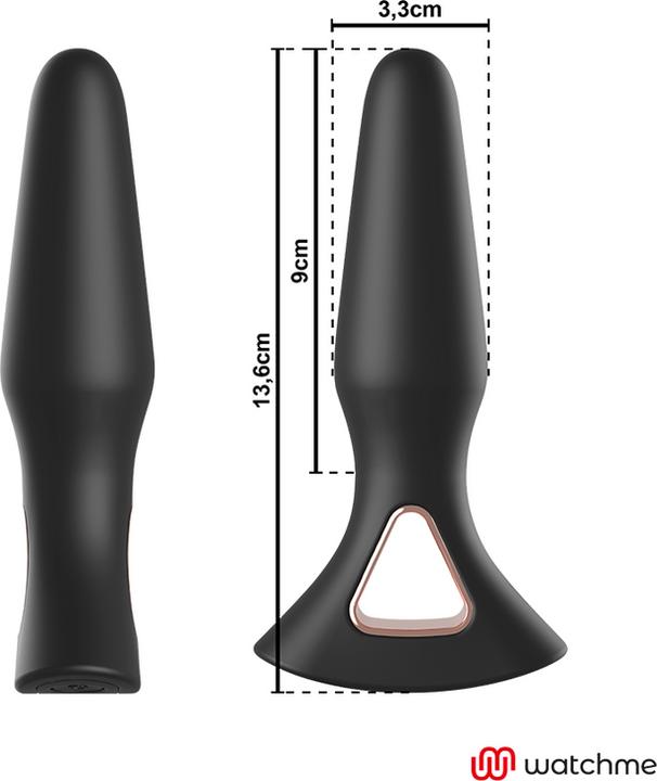 Actual product image Anbiguo Anal vibrator "Alexandru" with remote control