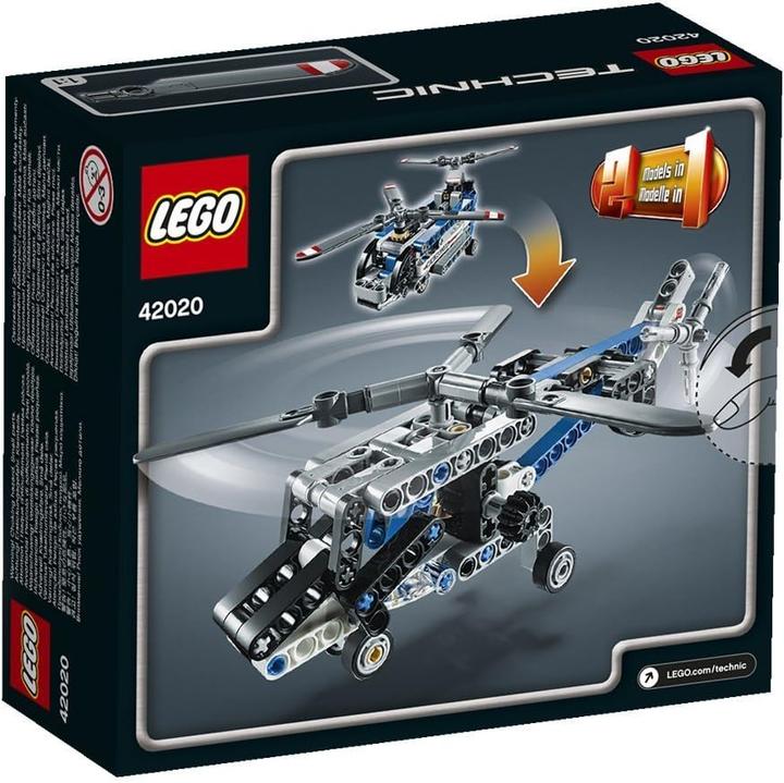 Actual product image LEGO Double rotor helicopter (42020, LEGO Technic)
