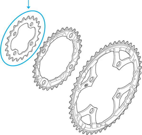 Immagine prodotto Shimano Ingranaggio Deore FC-T6010 26Z (26)