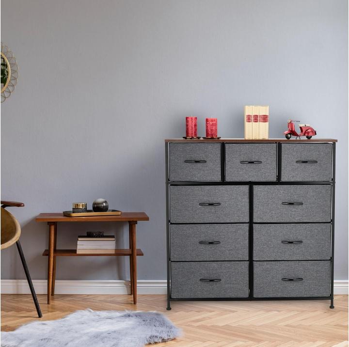 Actual product image Relaxdays Chest of drawers (100 x 30 x 100 cm)