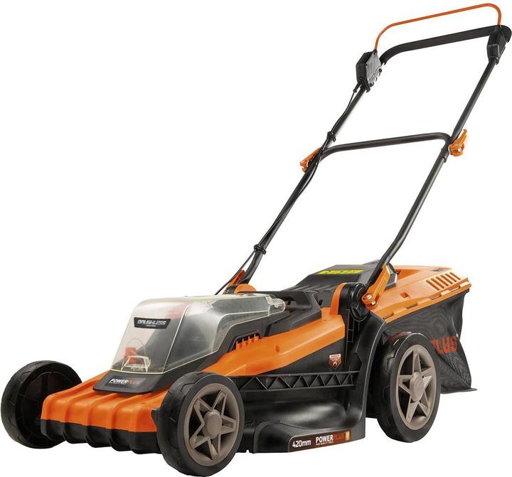 Powerplus Dual Power lawn mower brushless 40V Ø 420mm - excl. battery and charger (Rechargeable battery operated)