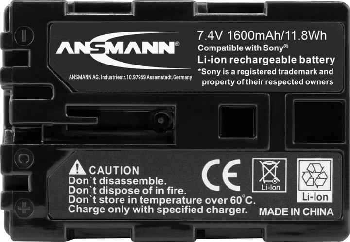 Produktbild Ansmann für Sony NP-FM500H (Akku)