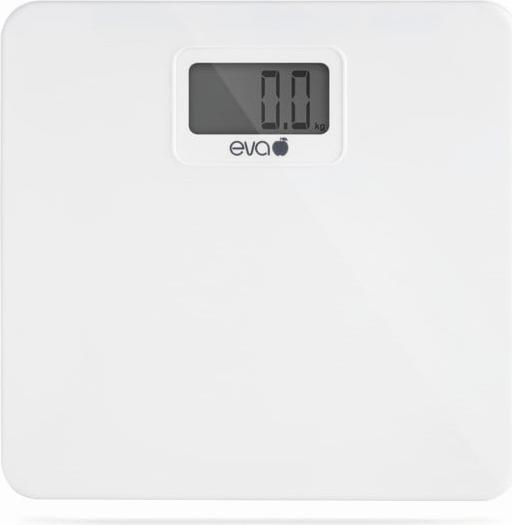 Produktbild Eva- Kochen und Haushalt Eva Personenwaage digital ABS weiss 150kg100g (150 kg)