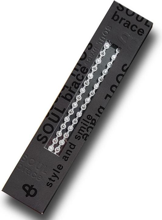 Actual product image Soulbrace bracelet Crystal (60 cm, Alcantara)