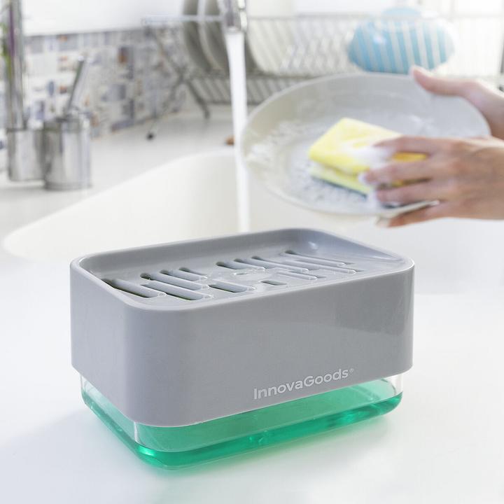Produktbild InnovaGoods Spülmittelspender für Küchenschwamm