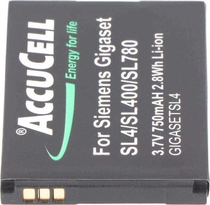 Actual product image AccuCell Battery Siemens SL4, SL400, SL78, SL780, SL785, SL788