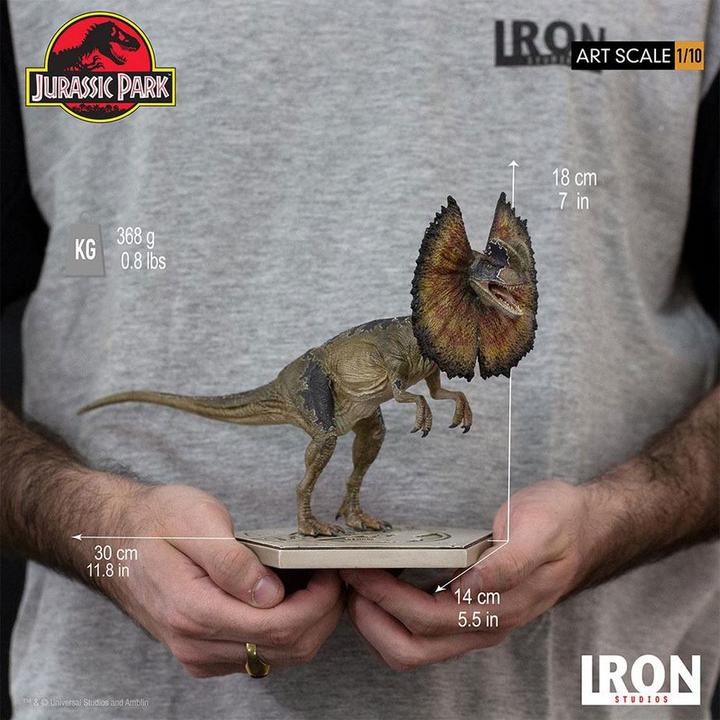 Immagine prodotto Iron Studios Statuetta Jurassic World Icons Dilophosaurus 9 cm