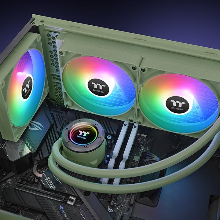 Image du produit Thermaltake TH280 V2 ARGB Sync CPU Liquid Cooler All-In-One gn