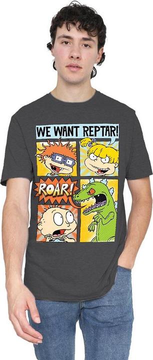 Image du produit Rugrats - T-shirt WE WANT REPTAR! - Adulte (XL)