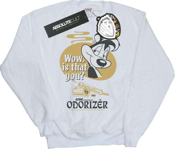 Actual product image Looney Tunes Womens/Ladies Odorizer Pepe Le Pew Sweatshirt (XXL)