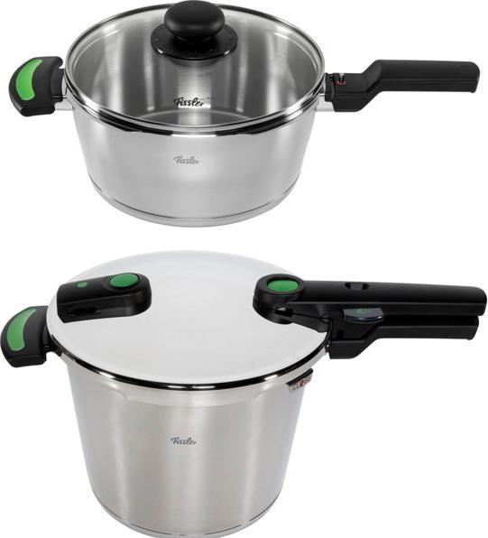 Produktbild Fissler Vitaquick Green Schnellkochtopf Set 6 L (22 cm, Pfannenset + Topfset, Edelstahl)