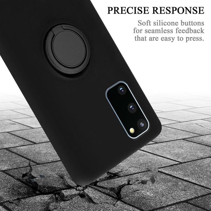 Actual product image Cadorabo TPU Liquid Ring Silicone Case Cover (Samsung Galaxy S20 FE)