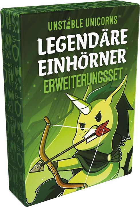 Unstable Games Unstable Unicorns - Legendary Unicorns, for 2-8 players, from 8 years, DE expansion (German)
