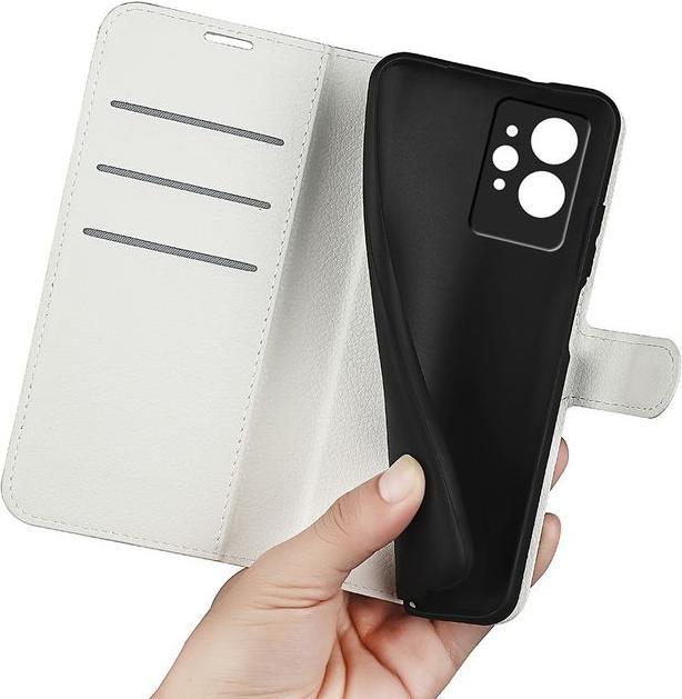 Actual product image MU Classic Litchi Leather Bookcover Series (Realme GT2 Pro)