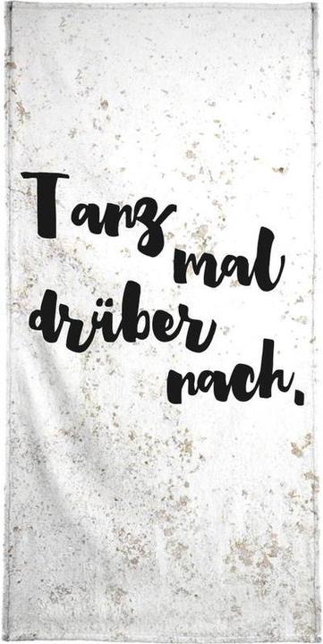 Actual product image Juniqe Tanz mal drüber nach - Quotes & Slogans (40 x 80 cm)