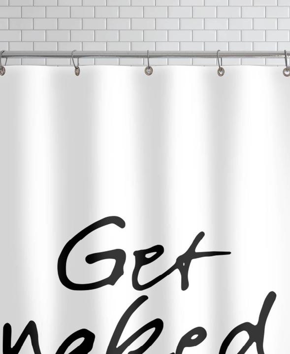 Image du produit Juniqe Get Naked - Citations et slogans (150 x 200 cm)