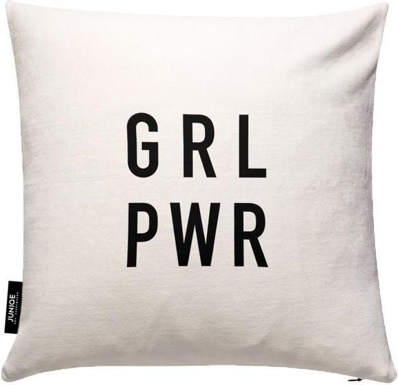 Actual product image Juniqe GRL - Quotes & Slogans (50 x 50 cm)