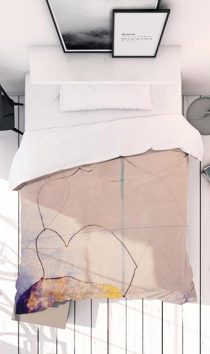 Produktbild Juniqe Abstractions Aside - Modeillustration (Bettwäsche Set, 160 x 210 cm, 50 x 70 cm)