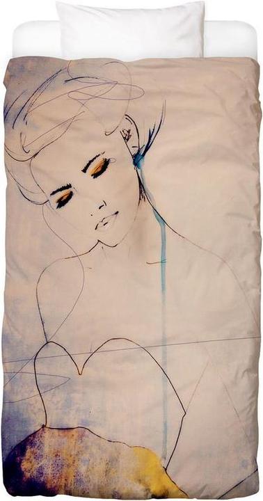 Produktbild Juniqe Abstractions Aside - Modeillustration (Bettwäsche Set, 160 x 210 cm, 50 x 70 cm)