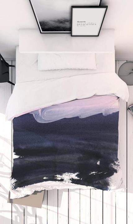 Image du produit Juniqe Pink & Blue - Abstrait & géométrique (Set de linge de lit, 160 x 240 cm, 65 x 65 cm)