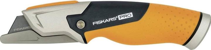 Produktbild Fiskars Universalmesser mit feststehender Klinge, Länge 18,2 cm, Rostfreier Stahl/Kunststoff, Schwar (Cutter)