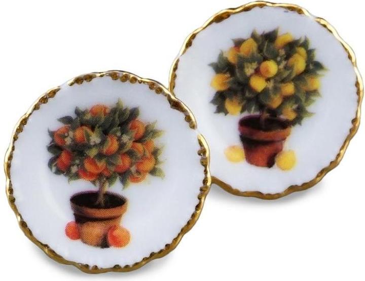 Reutter 001.400/5 - Mediterrane Gartenteller, Miniatur