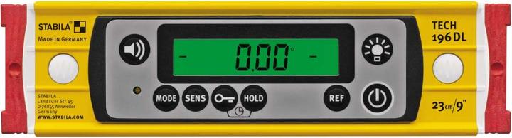 Actual product image Stabila Elektronik-Wasserwaage TECH 196 DL (23 cm)