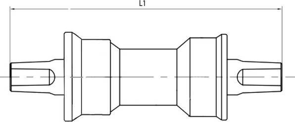 Produktbild M-Wave Reparatur-Innenlager (127 mm)
