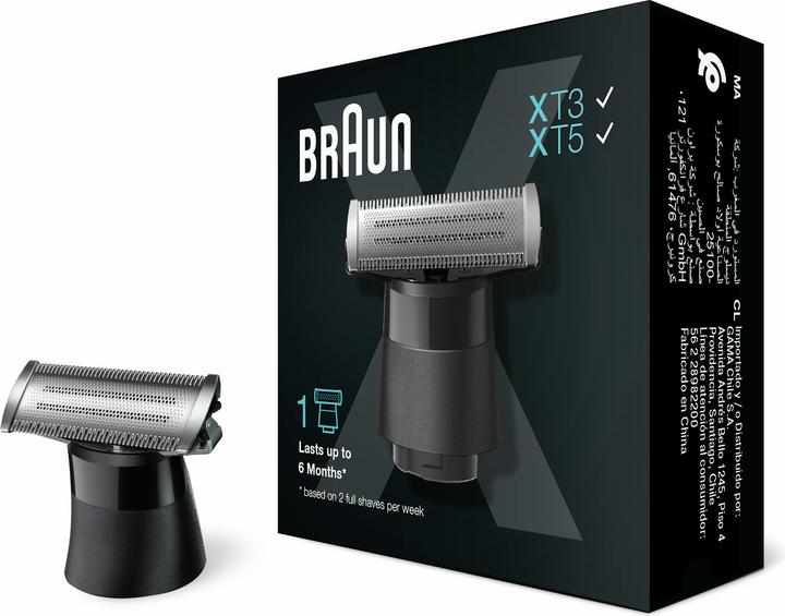 Braun Rasoir XT10 Replacement shaving head Series X (XT5/XT3) (1 x)