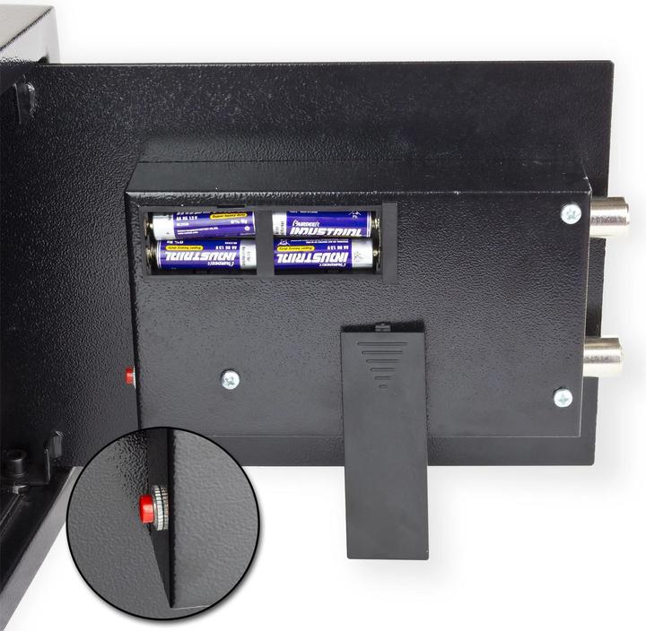 Immagine prodotto Dema Cassaforte per mobili / Cassaforte a muro digitale 35x27x25 cm (22 l)