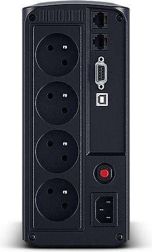 Actual product image Cyberpower Tracer III VP1000ELCD-FR - Line Interactive - 1000 VA - 550 W - Sine - (1000 VA, 550 W, Line-interactive UPS)