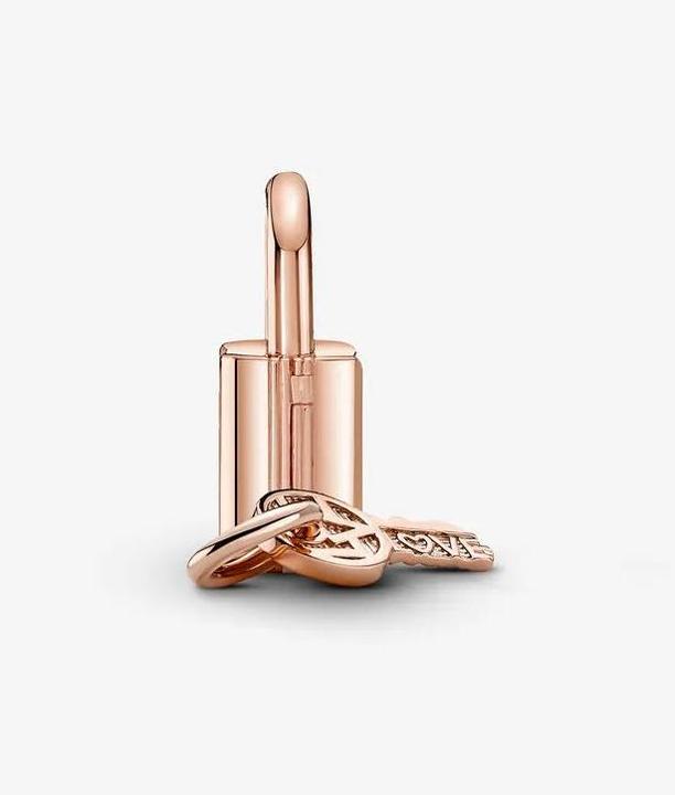 Produktbild Pandora Schloss & Schlüssel Rose Charms/Beads (Rosévergoldet, Metalllegierung)