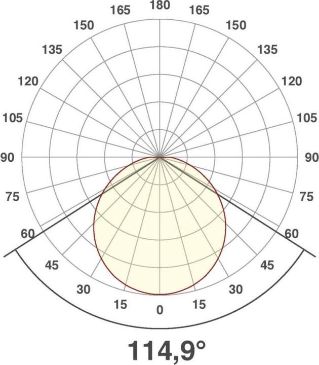 Image du produit EVN LED Anbauleuchte-ws-WR30180125IP66-/9,5/13/18,5W-1050-2000lm (1860 lm)