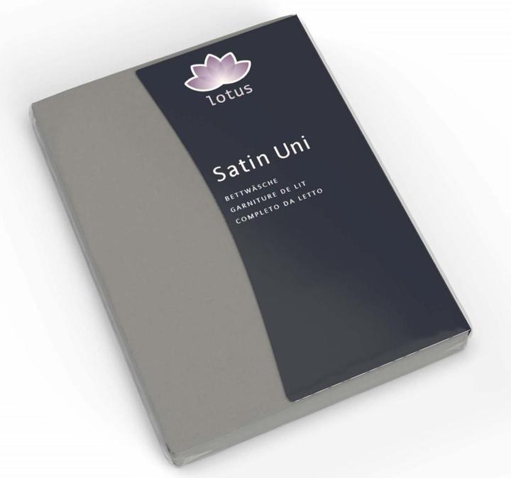 Image du produit Lotus Bettwaren Satin uni (Housse de couette, 160 x 210 cm)