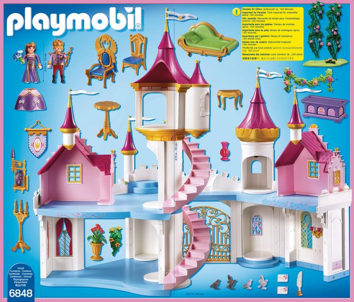 Actual product image Playmobil princess castle (6848)